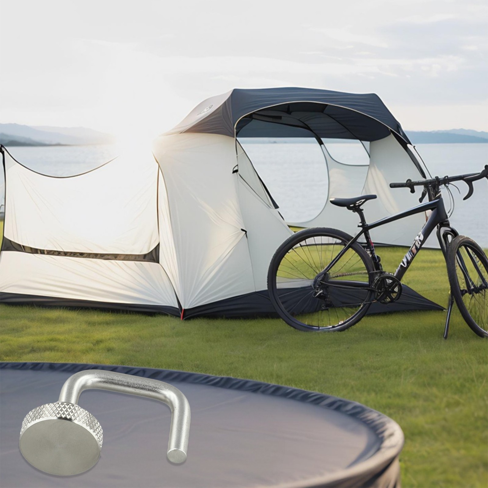 For IGT Compatible Folding Table Connecting Hook Set in Stainless Steel