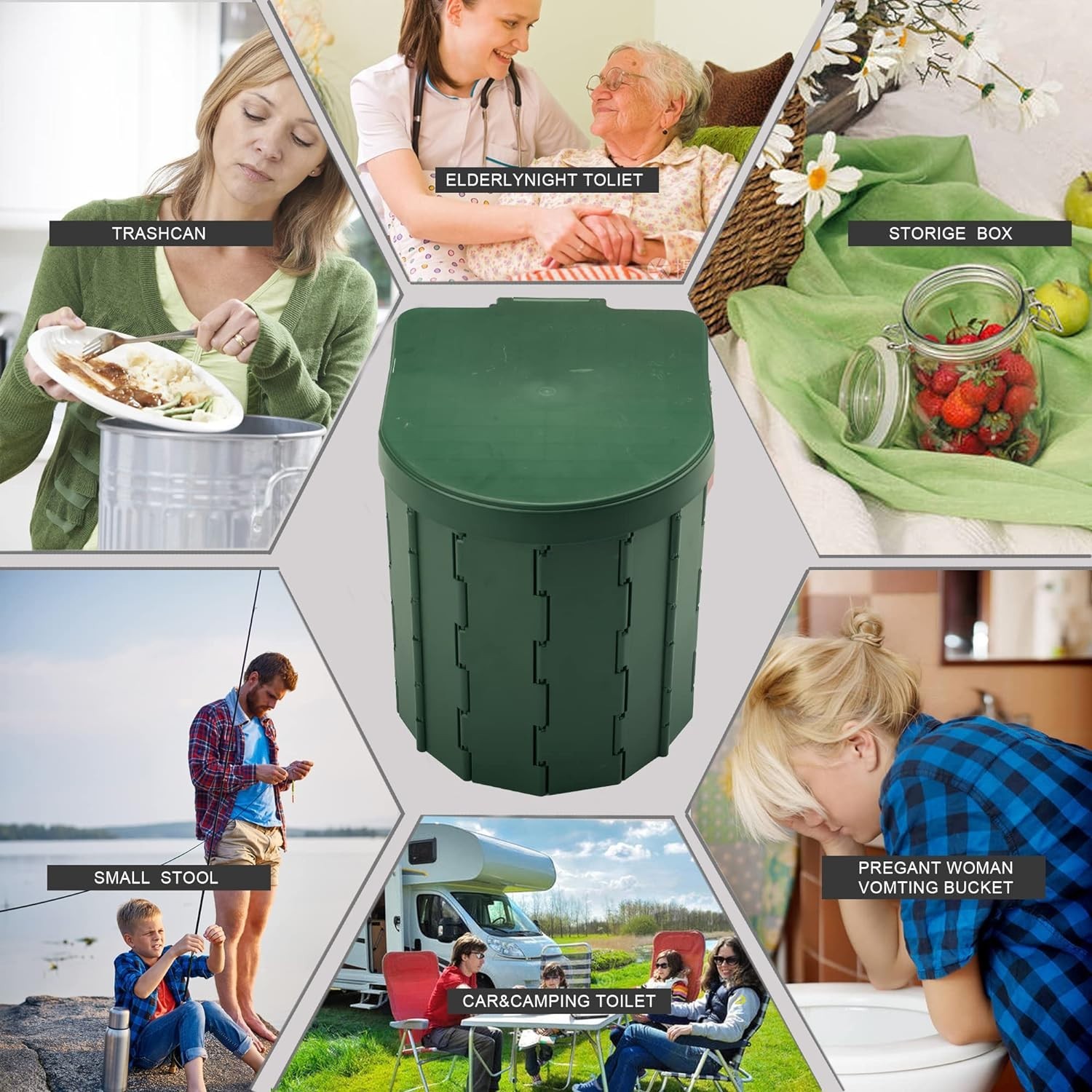 Durable Foldable Potty for Road Trips and Camping – Comfort & Hygiene On-the-Go
