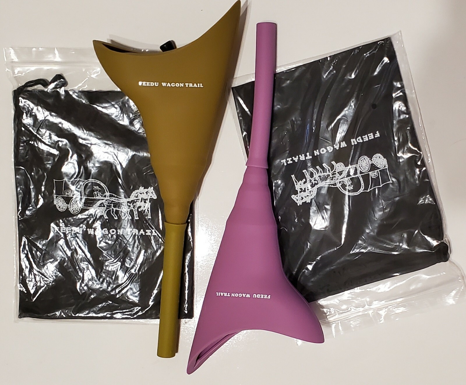 2Pk Female Urination Device Women Able to Pee Standing Up Use Pee Funnel Hike