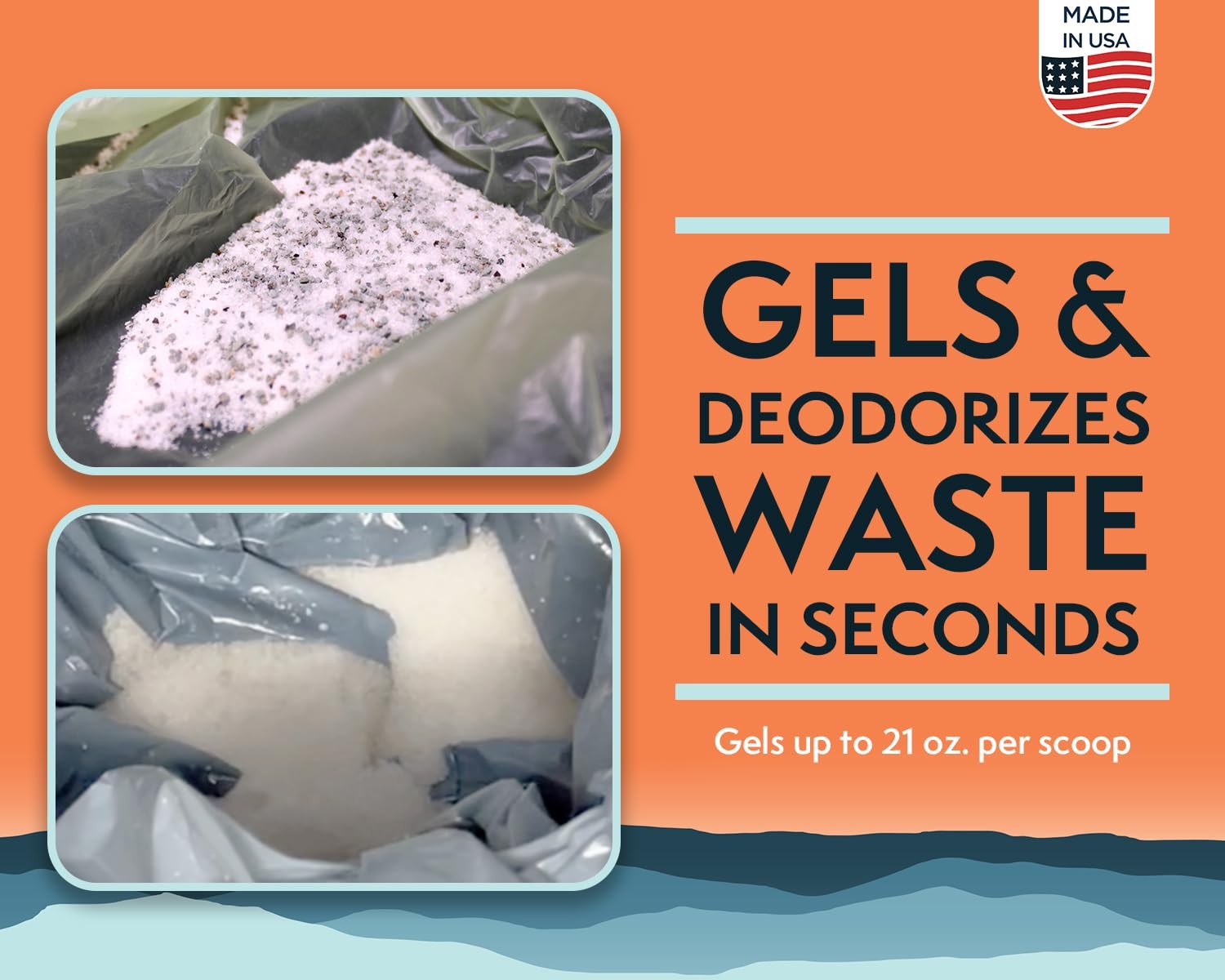 Poo Powder by Cleanwaste Waste Treatment-120 Use (D105POW)