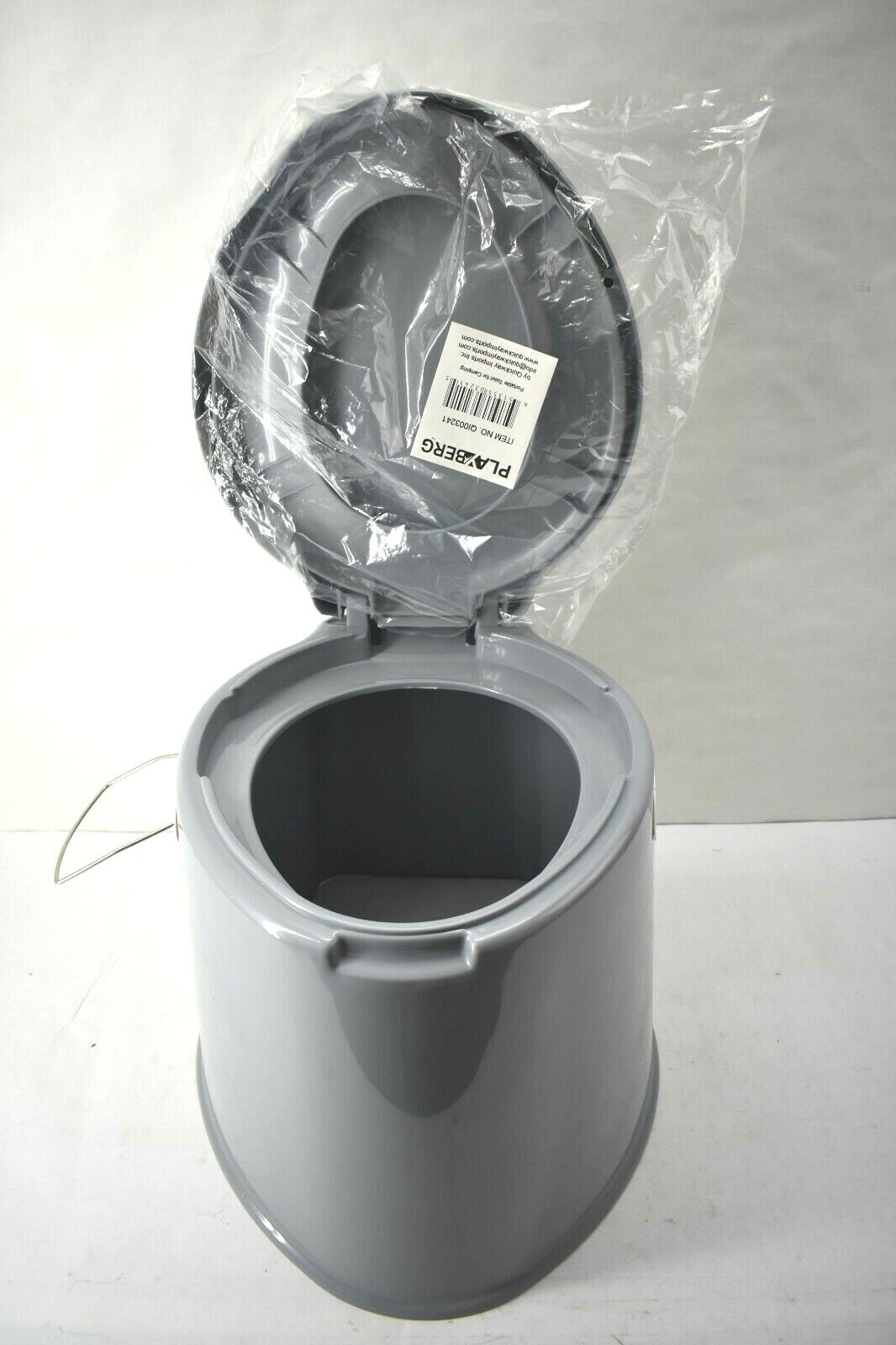 Playberg Portable Travel Toilet Camping Hiking Non-Electric Waterless Commode
