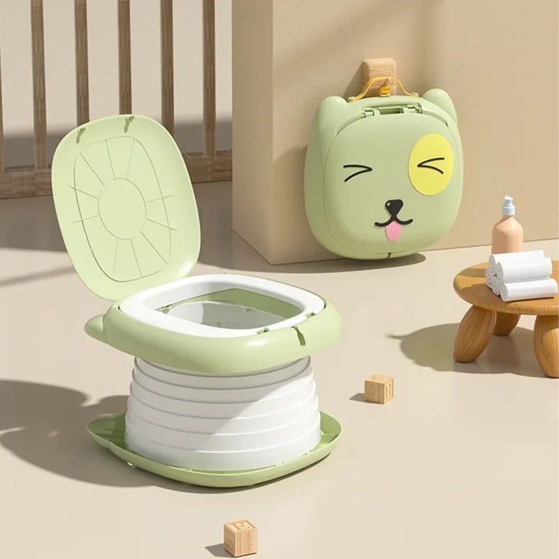Travel Potty Foldable And Portable Toilet For Toddlers, Kids, Baby Free Shipping