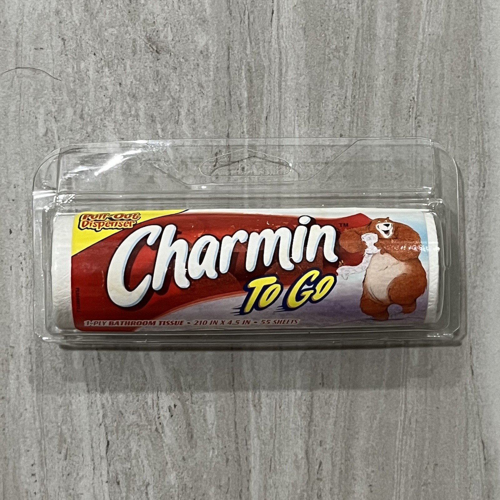 Charmin To Go Toilet Paper Bath Tissue 55 Sheets 2003 Y2K Travel Lot Of 3 1 Ply