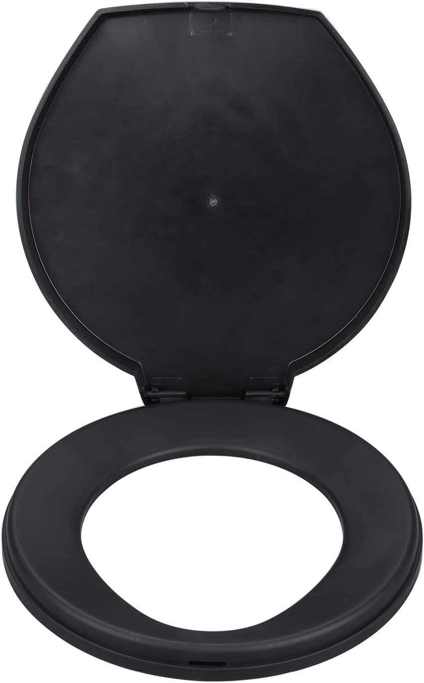 Portable Emergency Toilet Seat for 5 Gallon Bucket Outdoor Camping Snap On Lid X