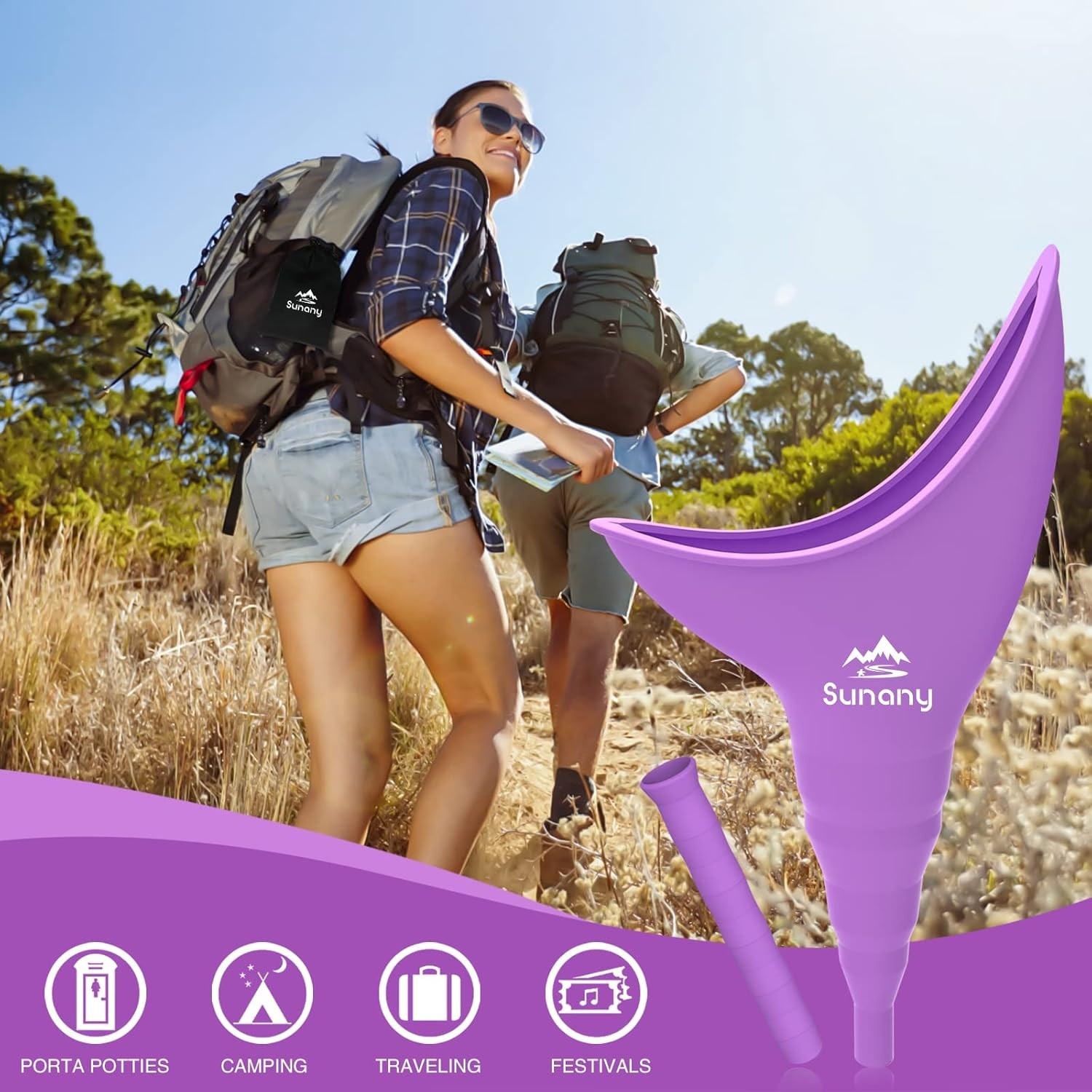 High-Quality Silicone Female Urination Device – Portable & Discreet for Outdoors
