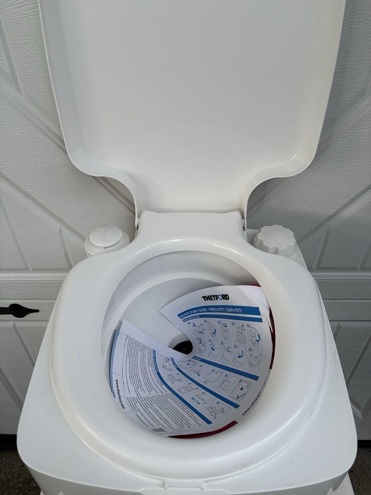 Thetford 92874 Chem Campa-Potti MT Portable RV Camping Toilet NEW