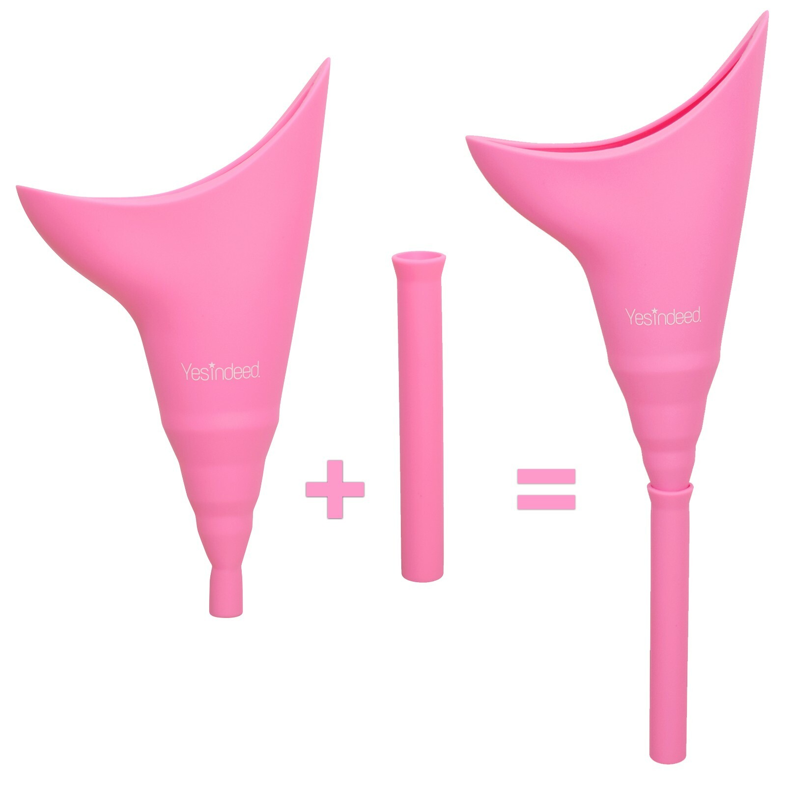 The Original YESINDEED Female Urination Device Silicone (Pink)