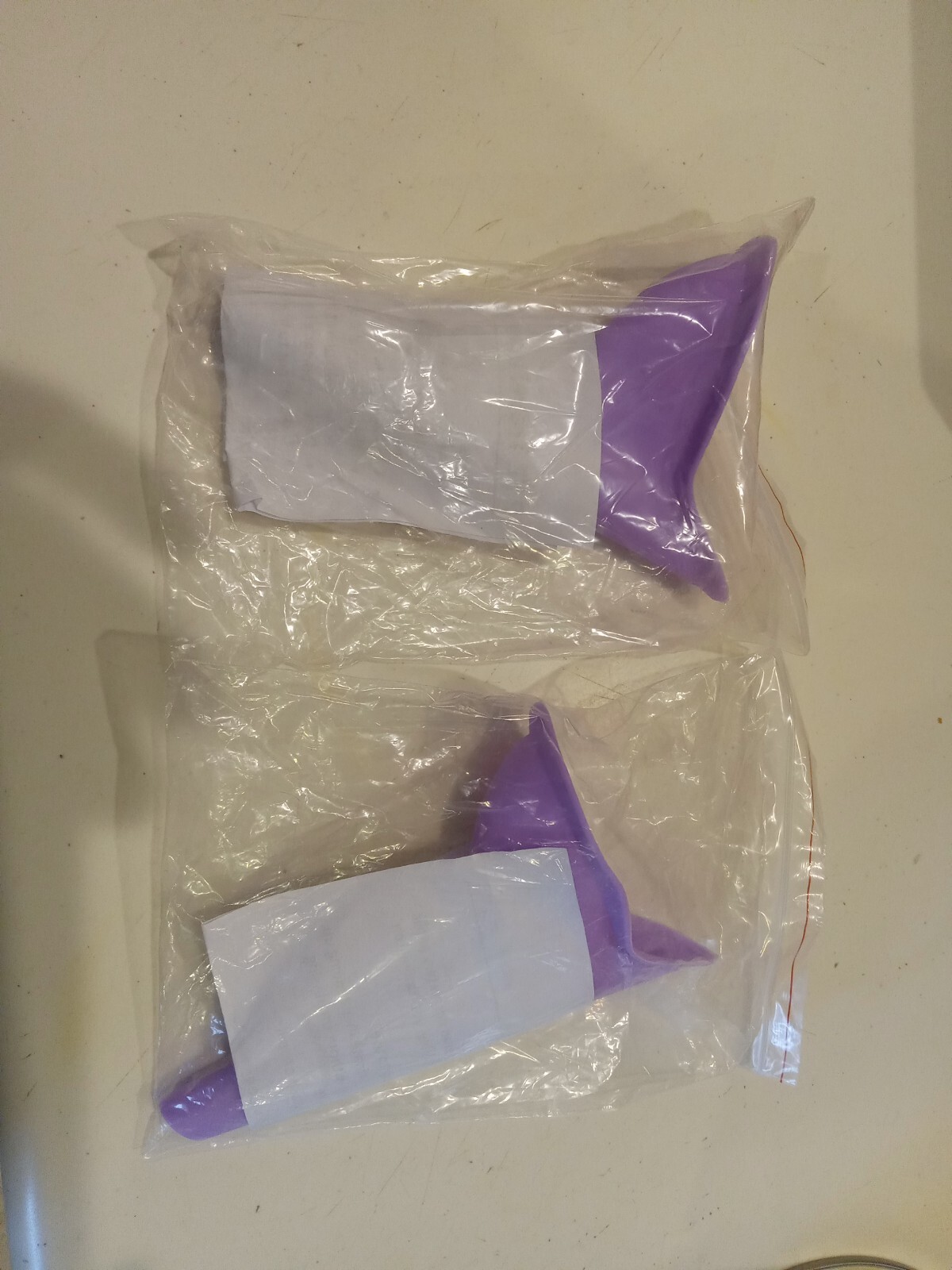 (2) P EZ (Pee-Easy) Travel Urinal For Women/Girls Purple Silicone Pee-Nice NEW