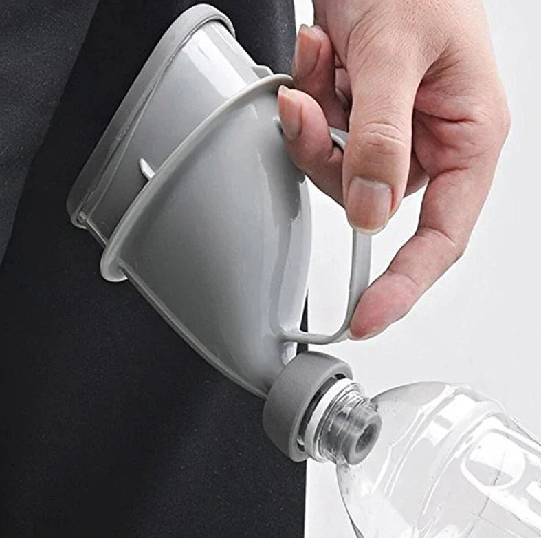 1pc Portable Unisex Urinal Funnel Outdoor Travel Camping Toilet Aid – NEW