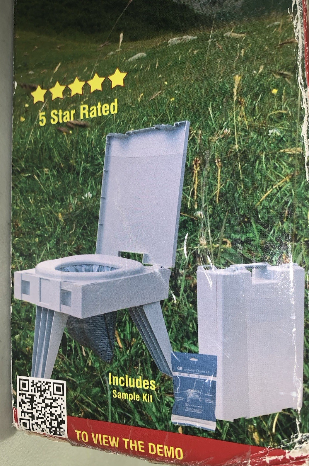 Cleanwaste Go Anywhere Portable Toilet