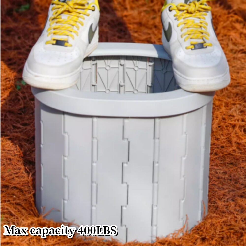 Folding Portable Outdoor Emergency Toilet for Camping Car Travel Porta Potty