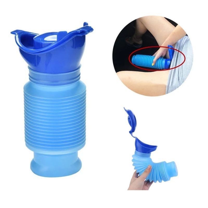 Portable Urinal For Male Female Travel Camping Toilet Pee Bottle Emergency Kit