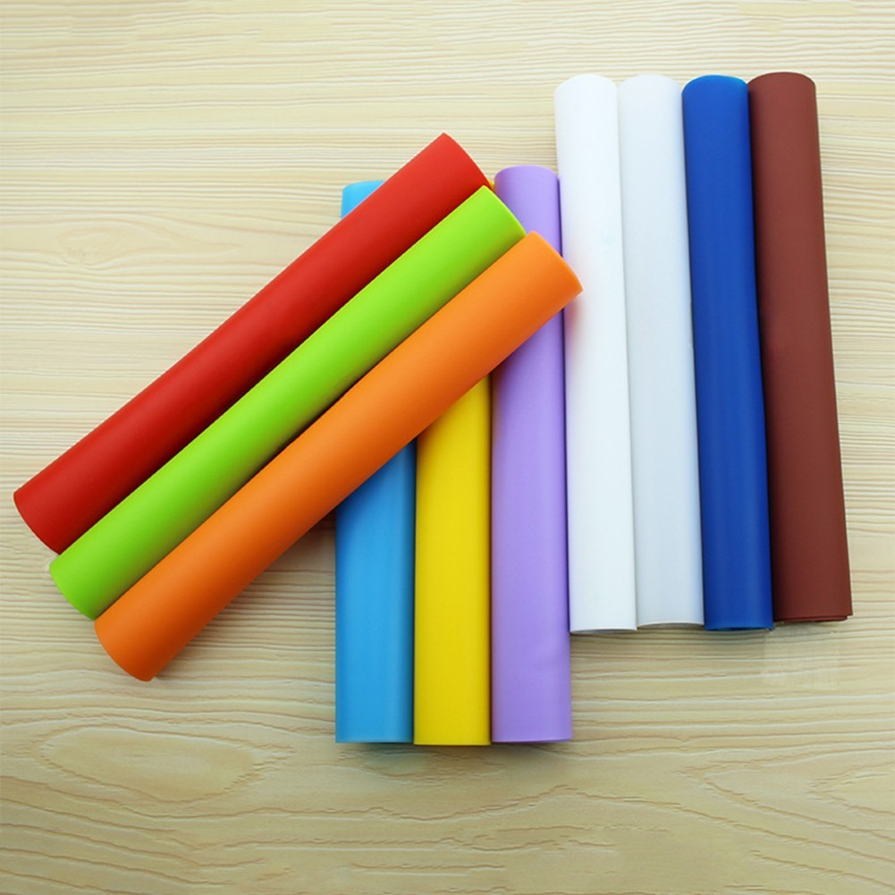 Reusable Waterproof Silicone Table Placemat for Camping Kitchen 40x30cm