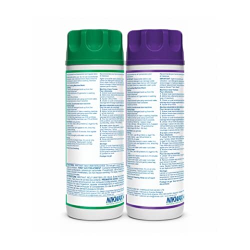 Down, Down DUO-Pack, 300ml, Wash-In Cleaning and Waterproofing adds DWR Water…