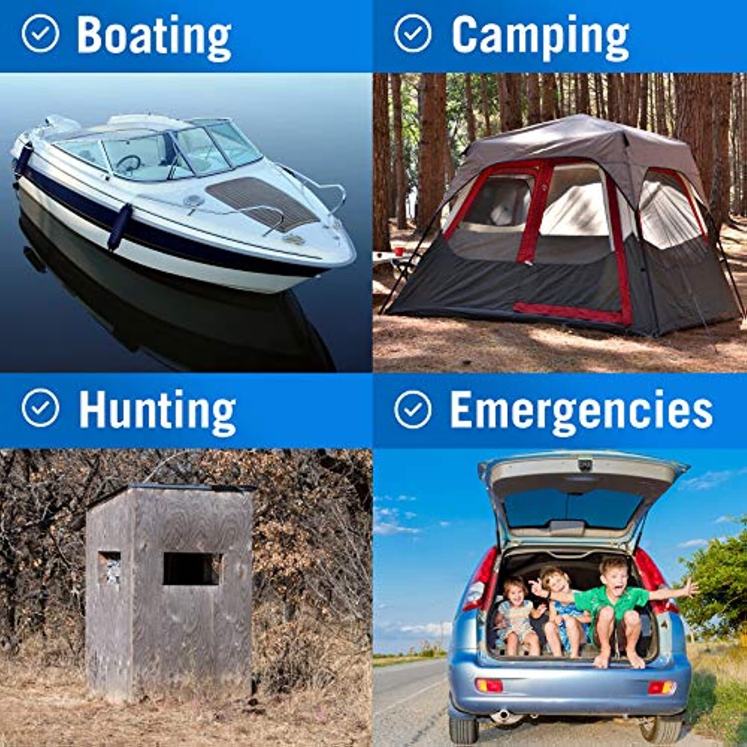 Portable Toilet Bucket Toilet Seat Set for Camping Boating Outdoor