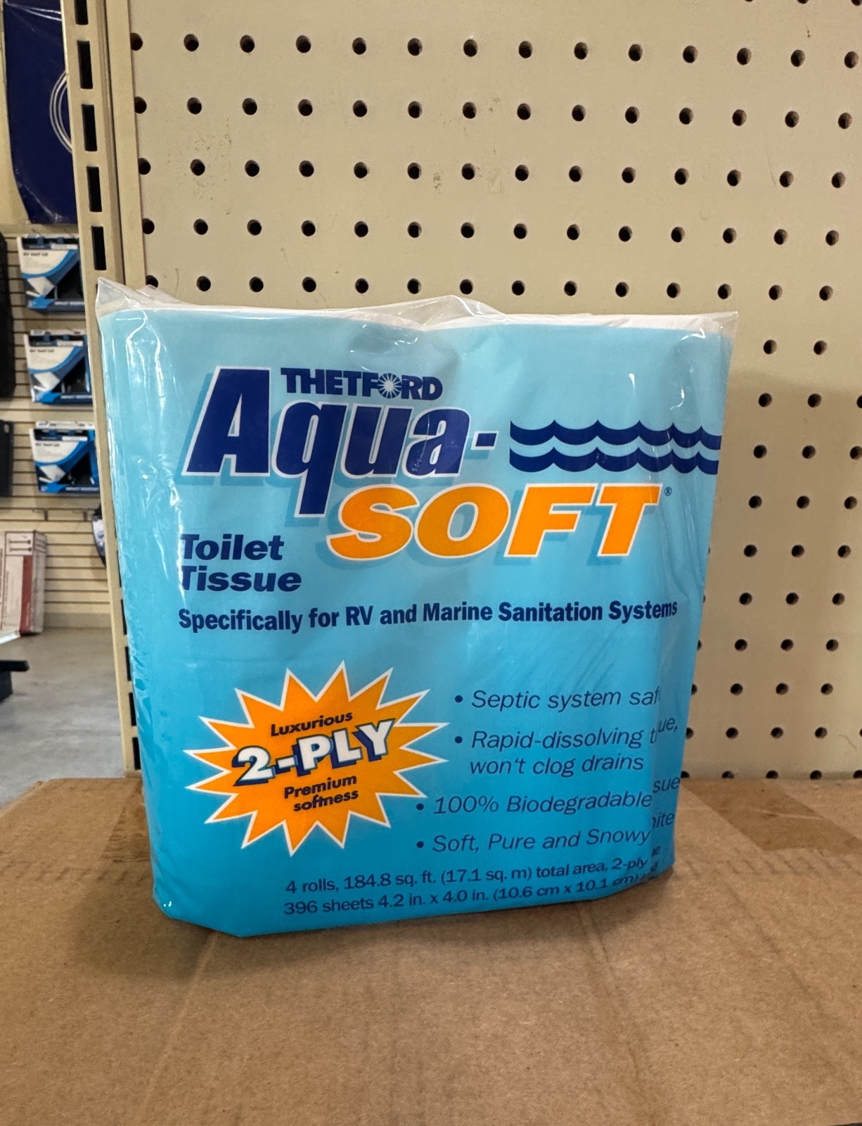 Aqua-Soft Toilet Tissue, 2-Ply RV & Marine Toilet Paper