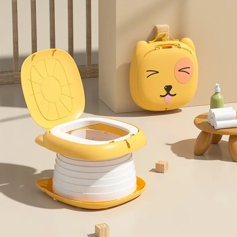 Travel Potty Foldable And Portable Toilet For Toddlers, Kids, Baby Free Shipping