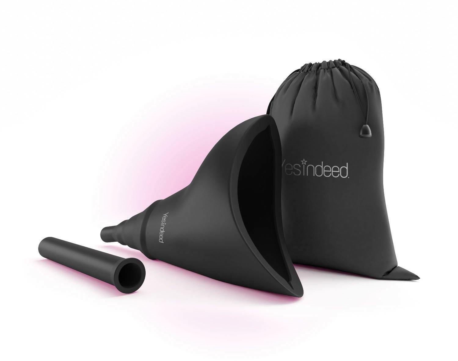 Female Urinal for Women – Silicone Pee Funnel Portable Urination Device