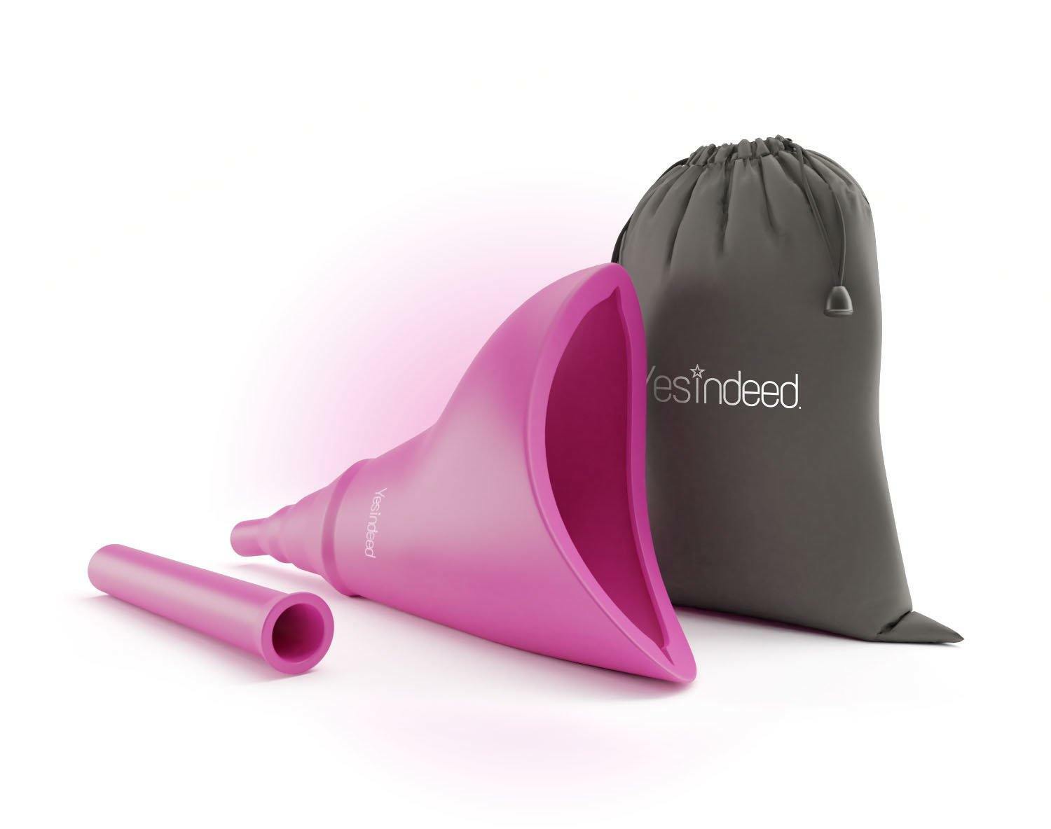 Female Urinal for Women – Silicone Pee Funnel Portable Urination Device