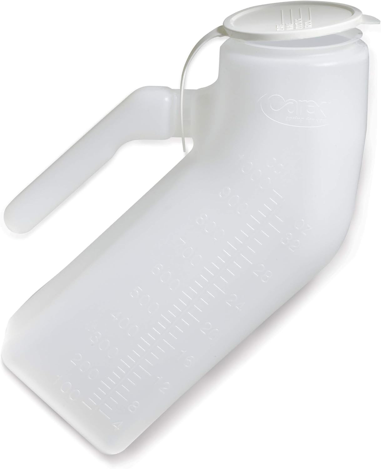 Travel Urinal for Men: Ultimate 32-Ounce Spill Proof Solution in Opaque Plastic
