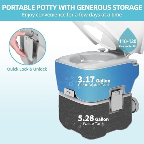 YITAMOTOR Portable Camping Toilet