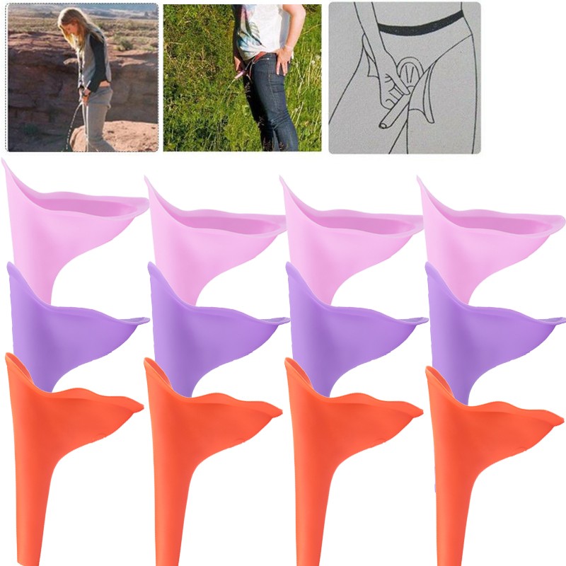 LOTS Portable Urinal Funnel Female Woman Ladies She Urinal Urine Funnel Outdoor