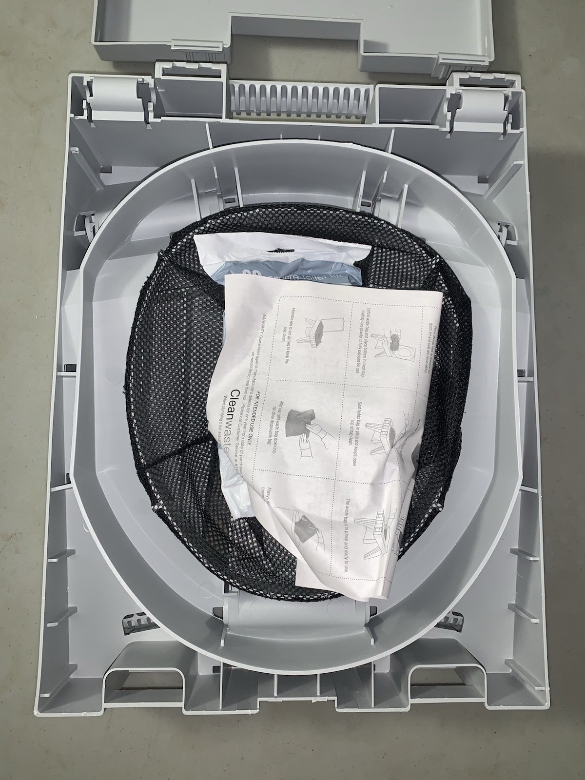 Cleanwaste Go Anywhere Portable Toilet