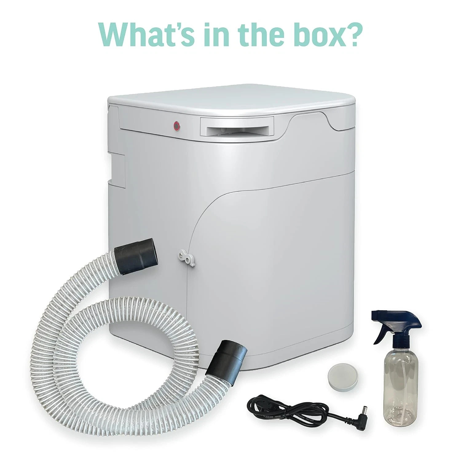 Origin 12V Electric Composting Toilet – Compact, Odorless, Off-Grid Solution