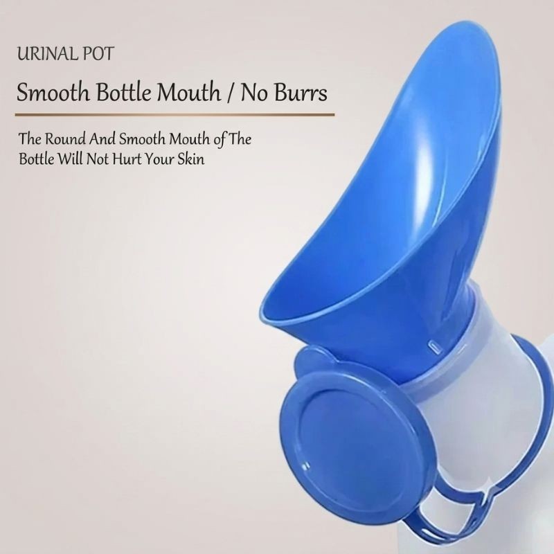 Unisex Urinal Bottle (1 Pack) 1000 ML – Portable Urinal Bottle For Men And Women