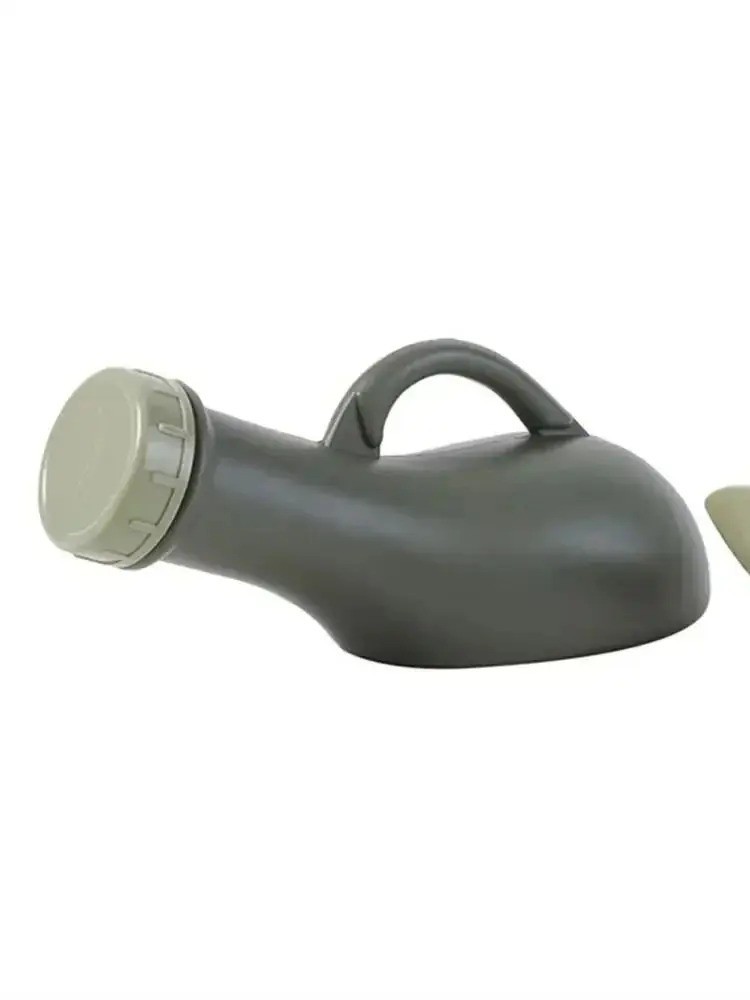 1 Pc Portable Plastic Urinal Bottle with Cap – Men Travel Camping Car Toilet