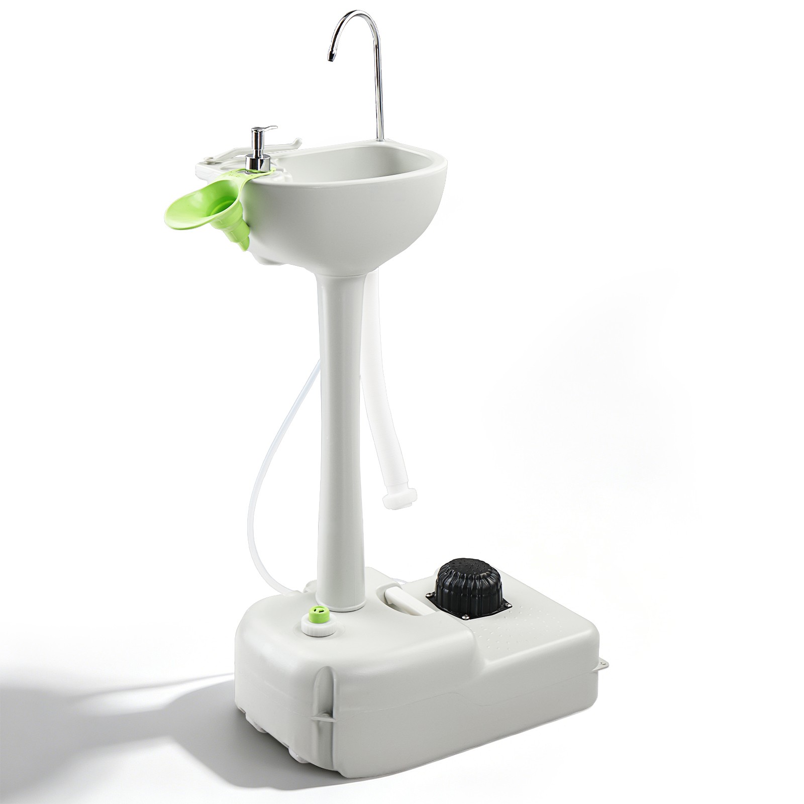 Camping Hygiene Sanitation Garden Sink Water Tank Wash Basin Portable RV Kitchen