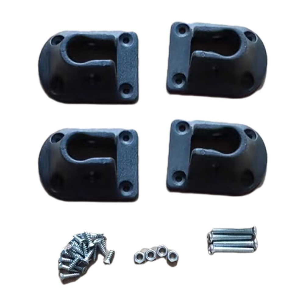 Sturdy PP Material Folding Table Leg Brackets for Camping Furniture Repair