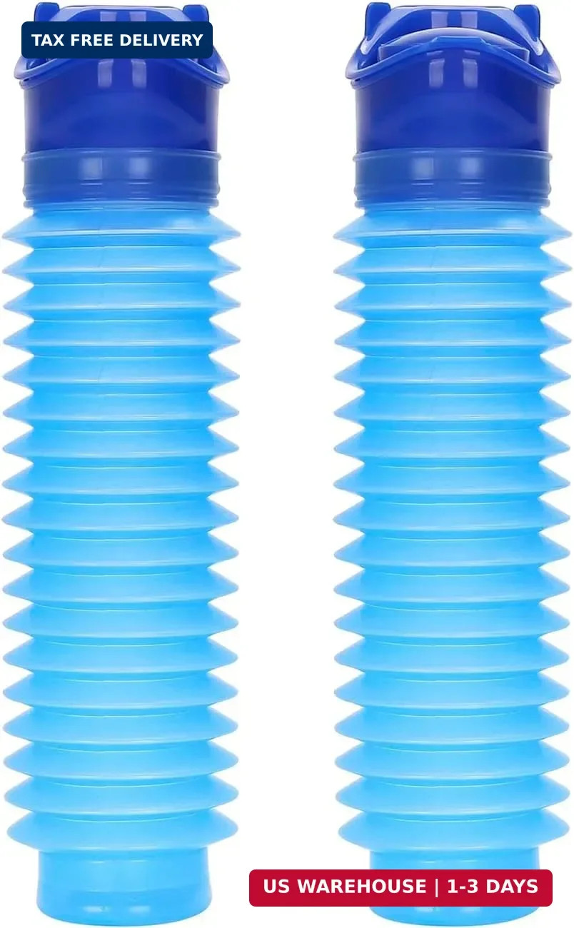 Emergency Urinal for Kids Adult,Portable Reusable Outdoor Urinal Potty Pee Bottl