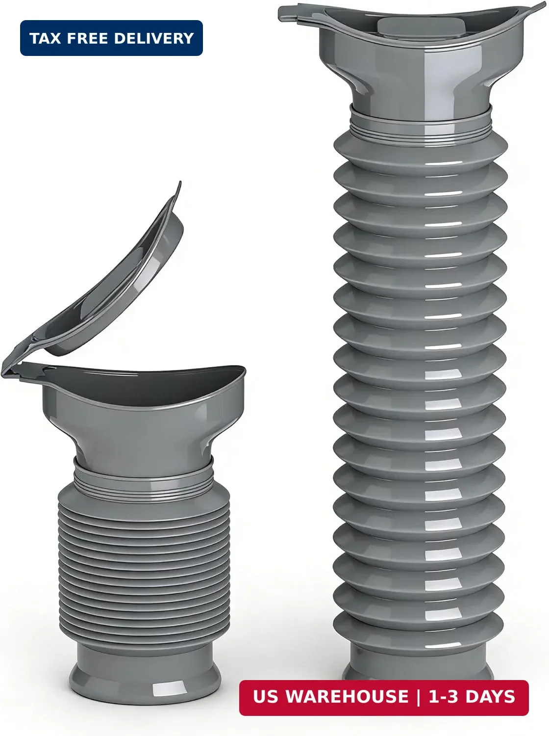 Pee Bottles for Men, Adjustable Emergency Urinal, Car Pee Bottle for Men and Wom