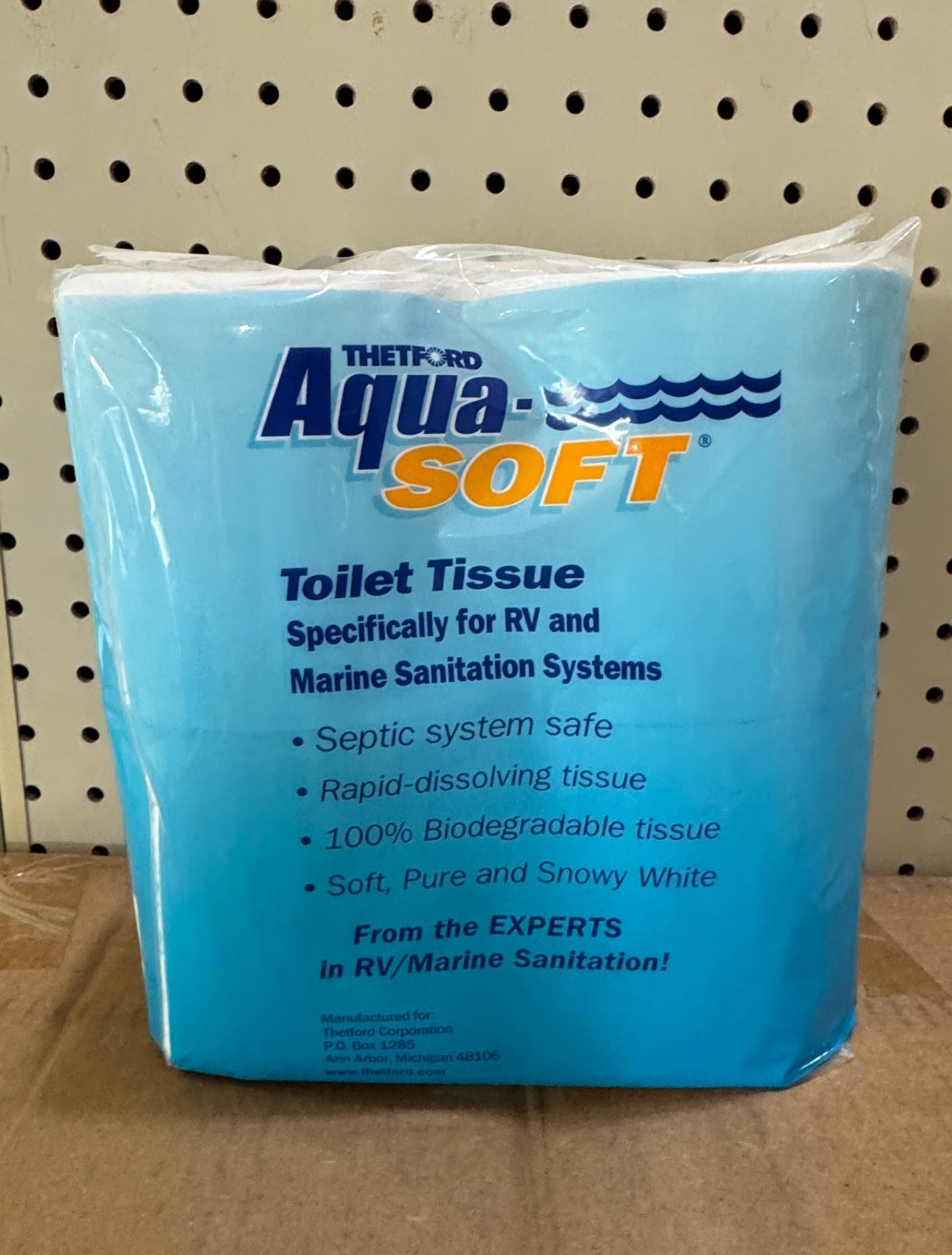 Aqua-Soft Toilet Tissue, 2-Ply RV & Marine Toilet Paper