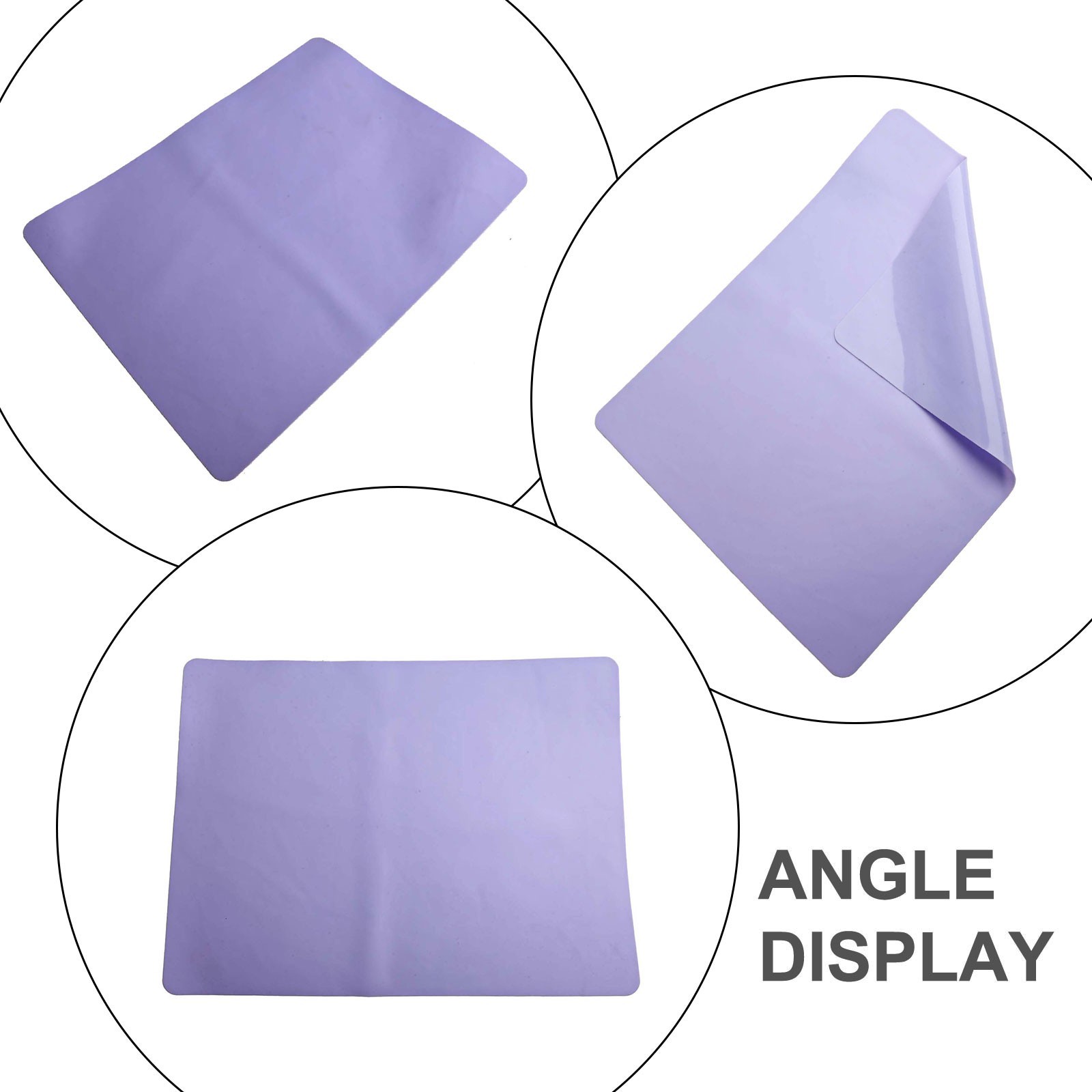 Reusable Waterproof Silicone Table Placemat for Camping Kitchen 40x30cm