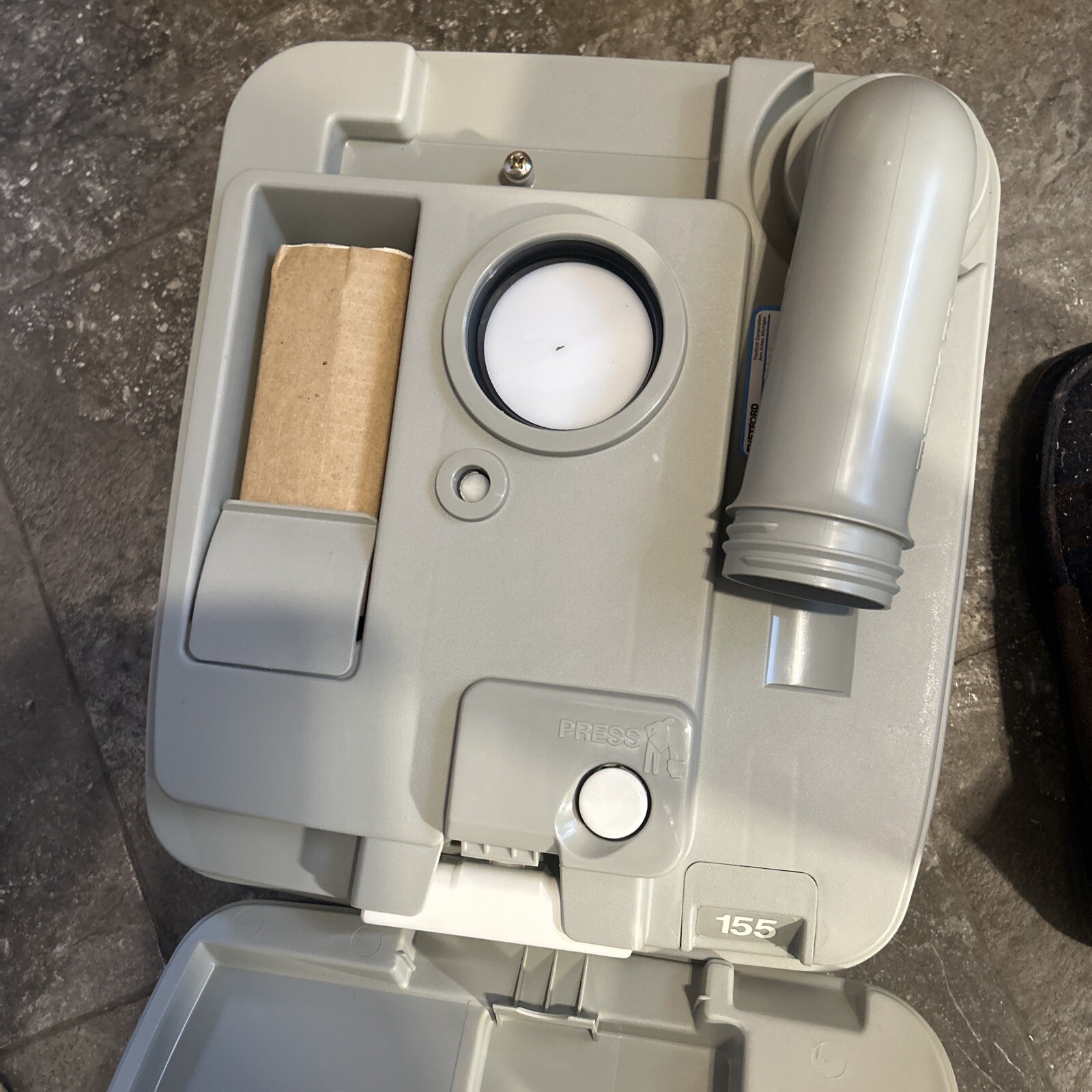 THETFORD MODEL 155 PORTA POTTI PORTABLE TOILET 4.3 GALLONS BRAND NEW!!!
