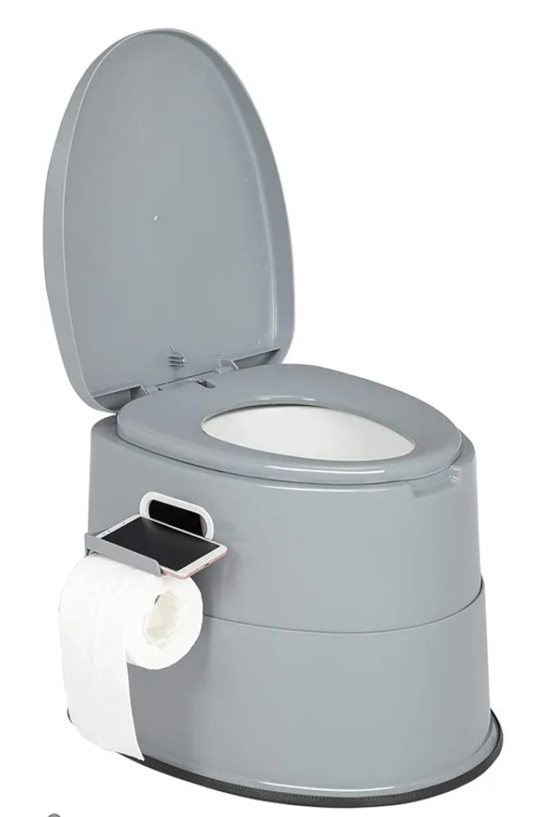 5 Gallon Camping Portable Toilet Travel Outdoor/Indoor Commode Potty Tissue Box
