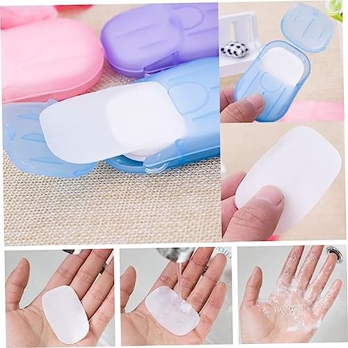 5 Boxes 500 Sheets Disposable Soap Paper Hand Cleaner Fragrance Mini Color