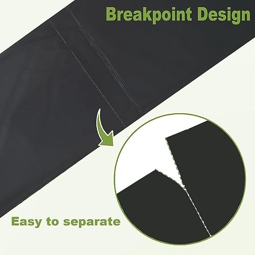 108 Portable Toilet Bags, 8 Gallon Biodegradable Camping 108 Count-black