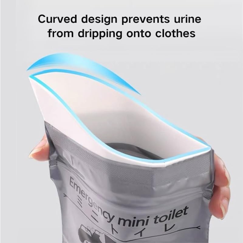 Disposable Urine Bag For Travel Mobile Emergency Toilet In Car 700 Ml Gel Urine
