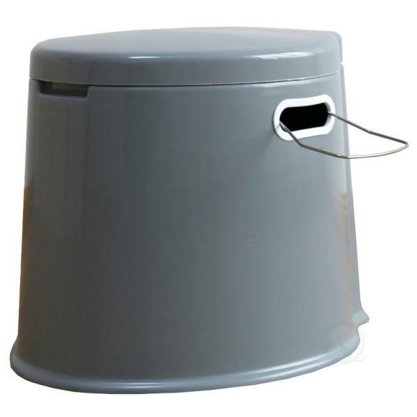 Portable Travel Toilet Camping Hiking Non-Electric Waterless Composting Commode