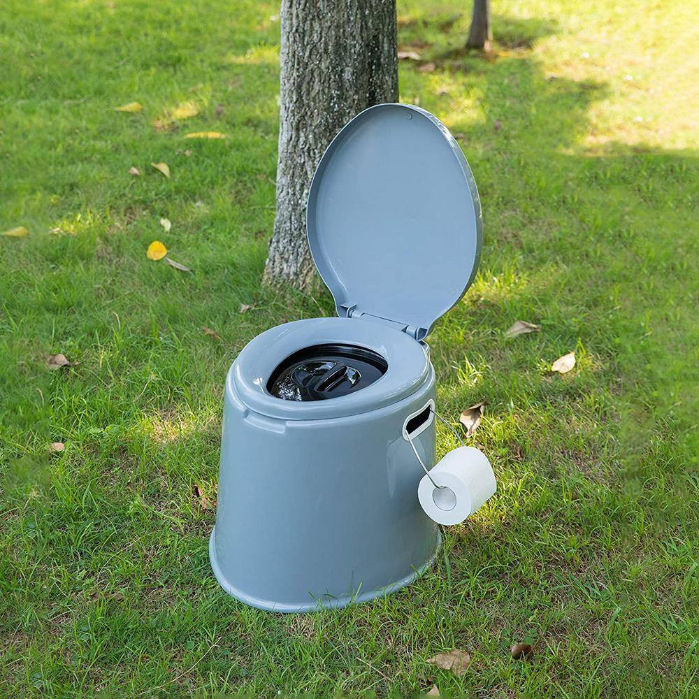 Portable Travel Toilet for Camping and Hiking with Travel Bag Non-Electric Water