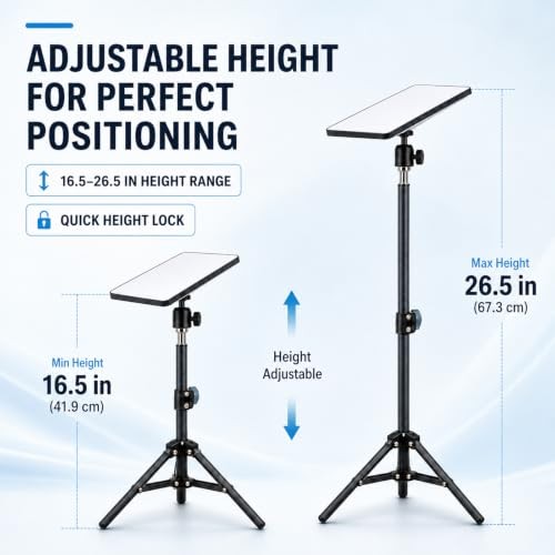 Starlink Mini Tripod – 360° Adjustable Metal Stand – Portable Tripod