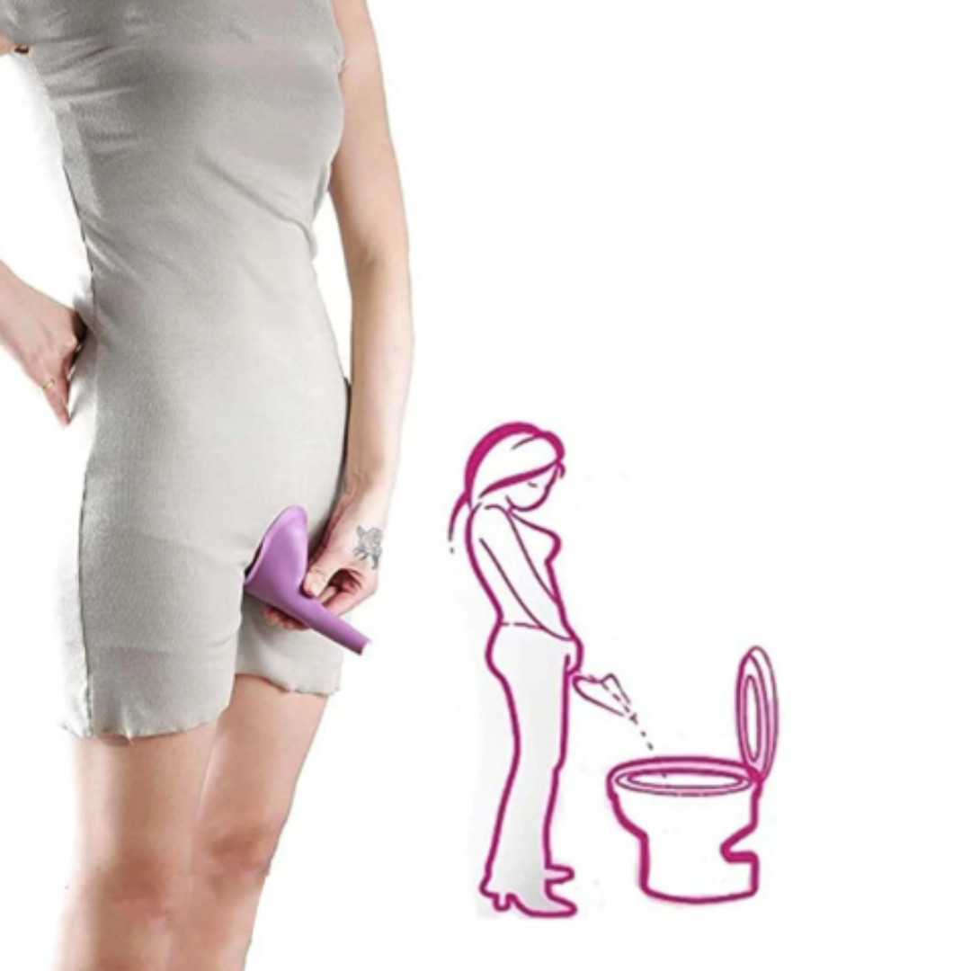 Womens Portable Urinal Standing Freedom Pee Funnel for Travel and Outdoor