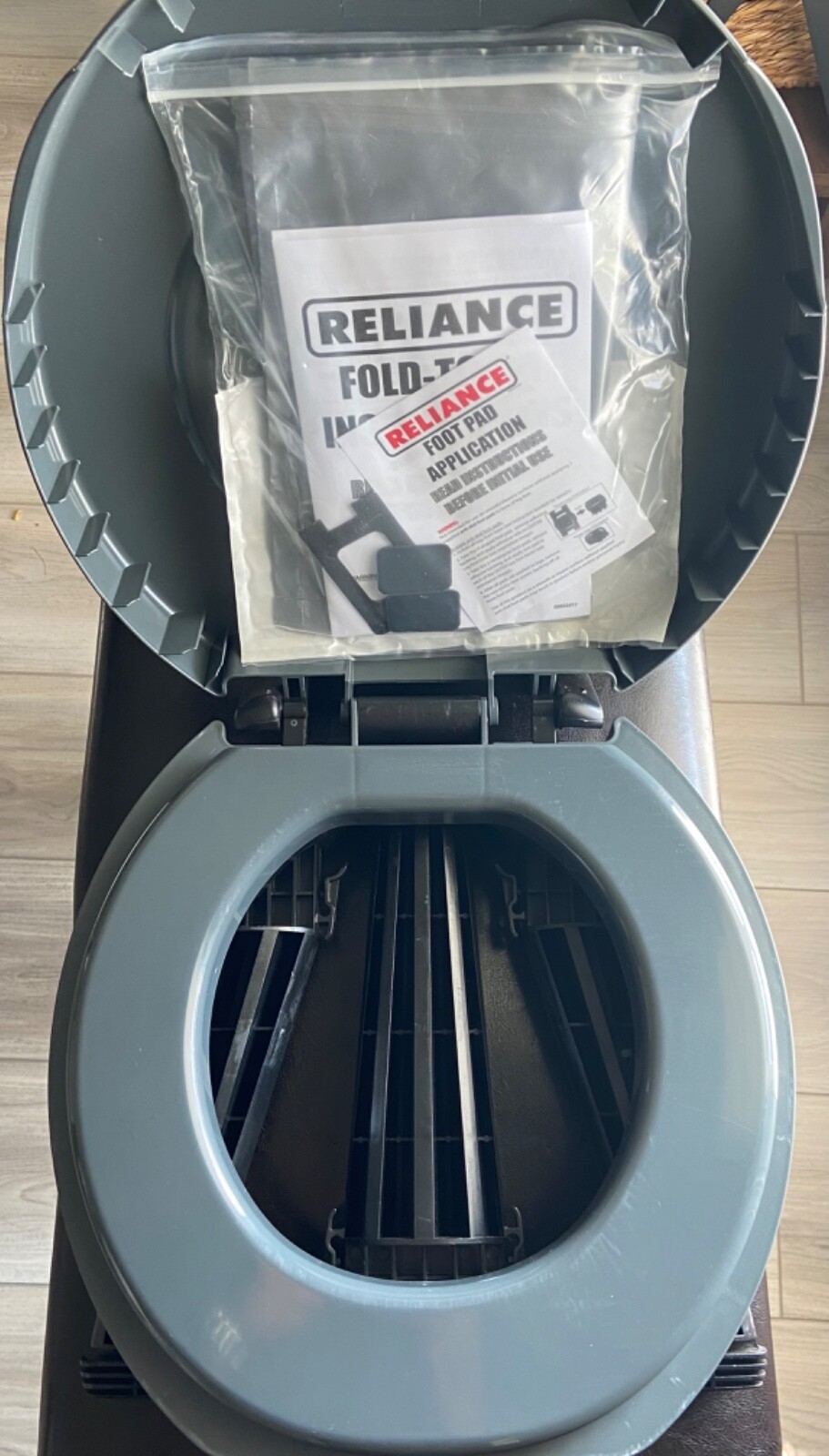 Reliance Fold To Go Collapsible Toilet