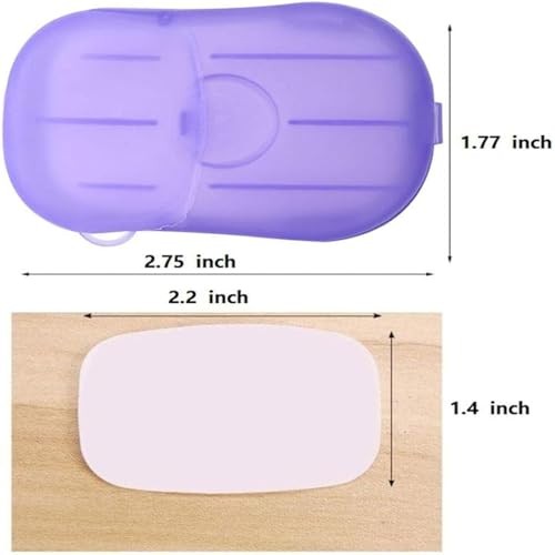 5 Boxes 500 Sheets Disposable Soap Paper Hand Cleaner Fragrance Mini Color