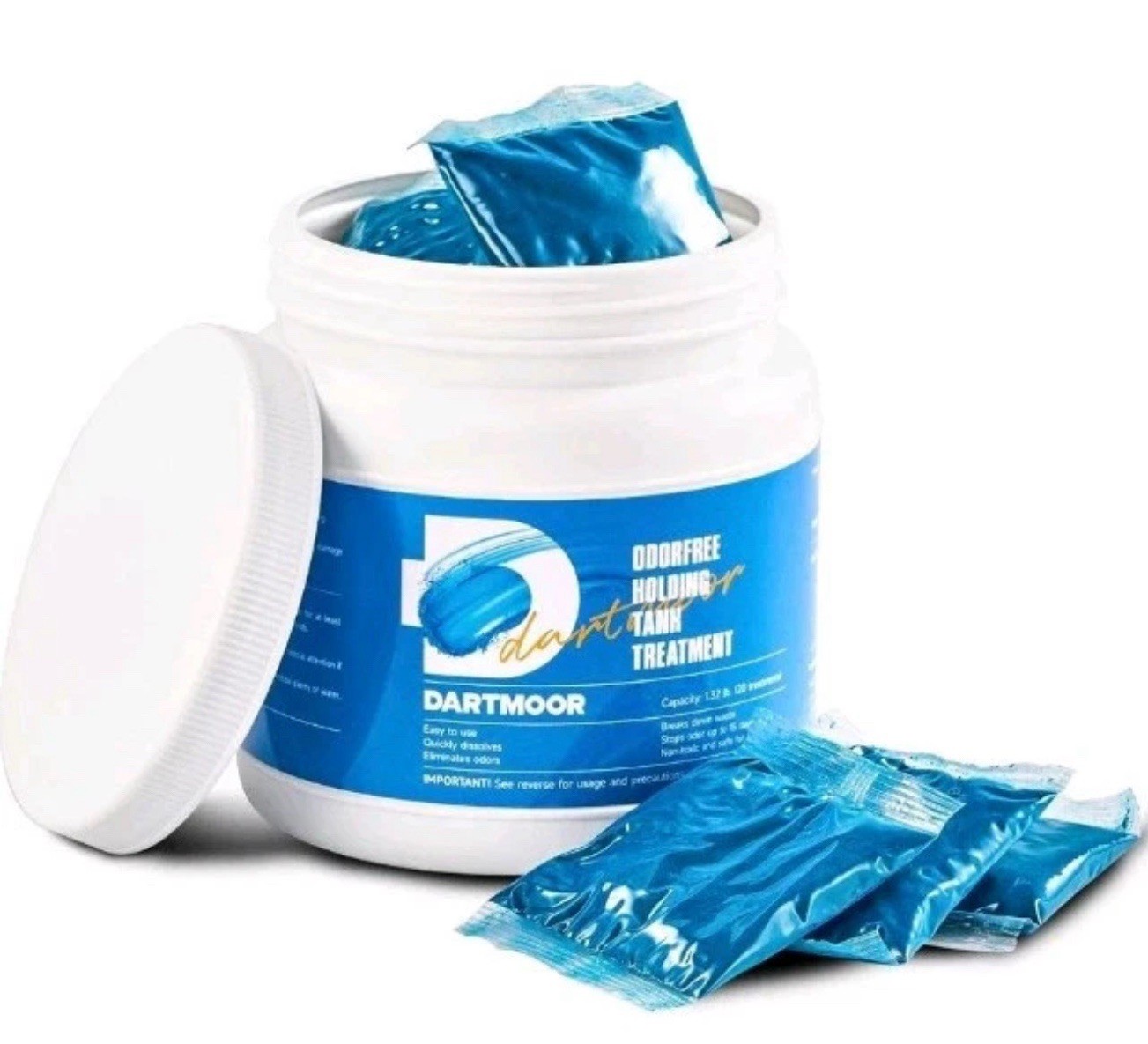 DARTMOOR Holding Tank Treatment Drop-Ins, 40 Pack Water Tank Odor Treatment-RV