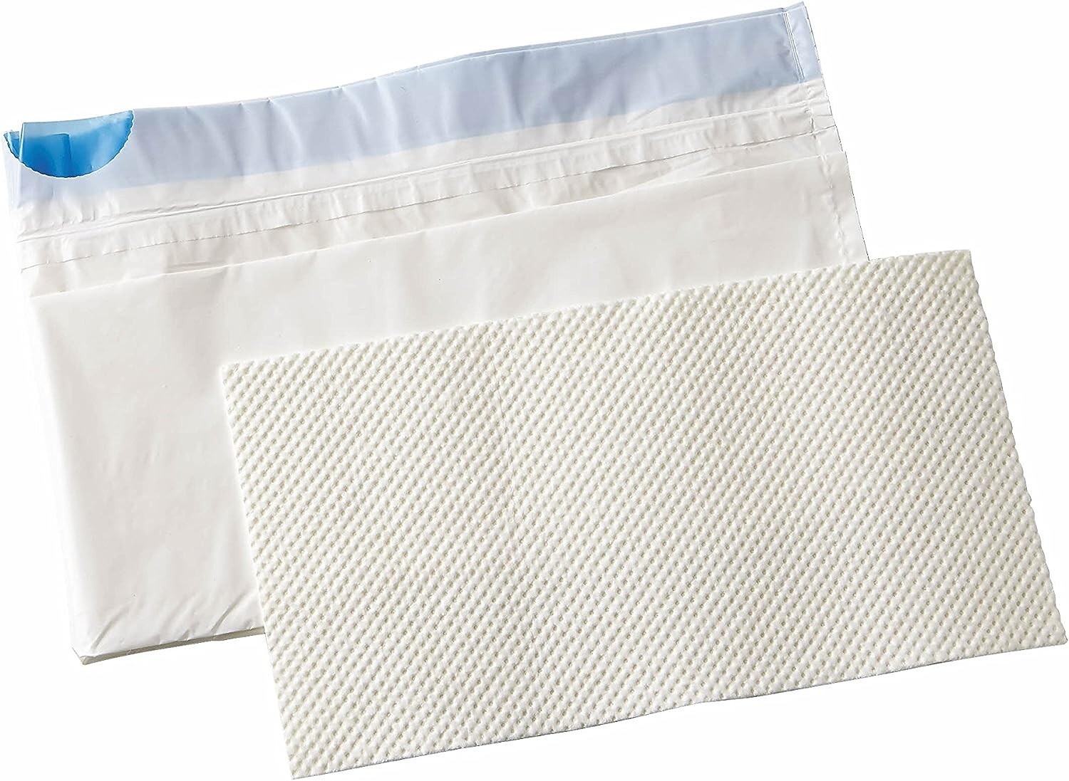 Toilet Cover Liners + Absorbent Pads Easy Hygienic Bedside Convenience 12 Count