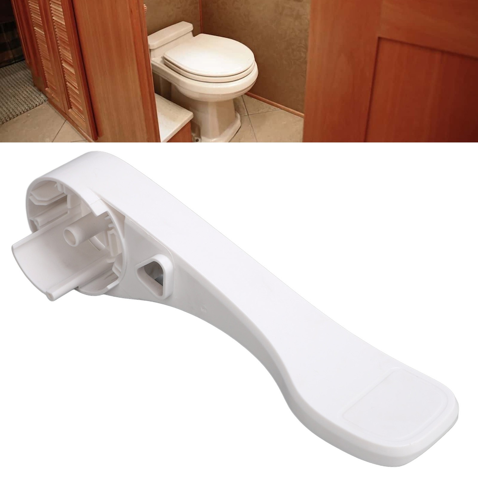 RV Toilet Foot Pedal Easy Installation Direct Drainage Toilet Type Pedal Fo LRPG